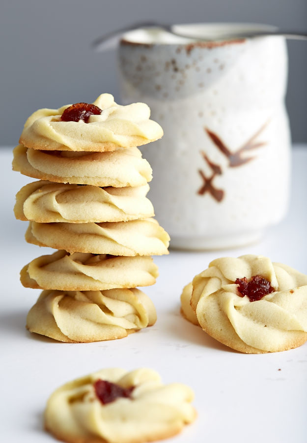Shortbread Cookies With Jam I Food Blogger