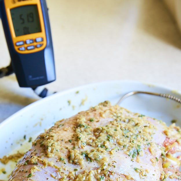 Roasted Turkey Breast with Garlic, Butter and Herbs IFOODBLOGGER