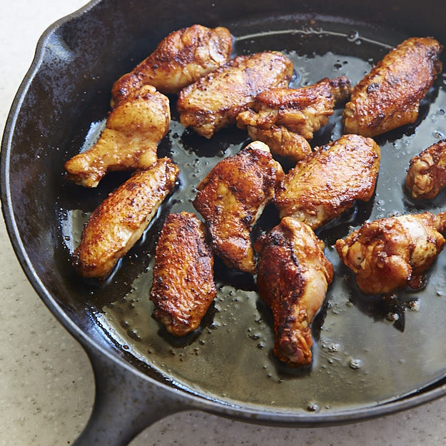Here is my take on how to bake chicken wings to perfection - crispy skinned, tender and juicy on the inside, ridiculously flavorful and tasty. Just perfect!
