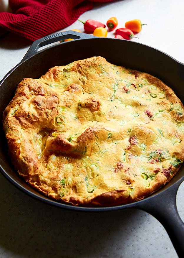 Savory Dutch Baby Pancake Recipe - i FOOD Blogger