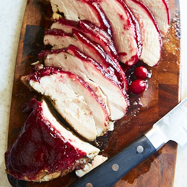 This is my go-to turkey breast recipe for Thanksgiving and any other time I crave cranberries. The turkey breast meat comes out super tender and juicy.