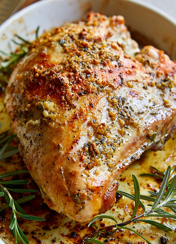 Roasted Turkey Breast with Infused Butter - i FOOD Blogger