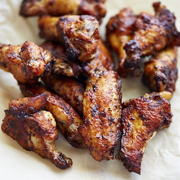 Here is my take on how to bake chicken wings to perfection - crispy skinned, tender and juicy on the inside, ridiculously flavorful and tasty. Just perfect!