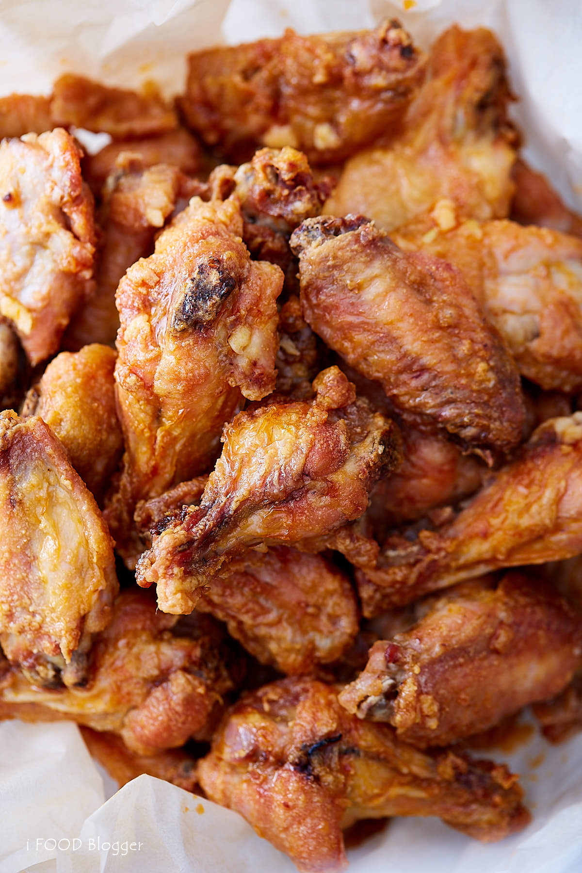 Extra Crispy Baked Chicken Wings - i FOOD Blogger
