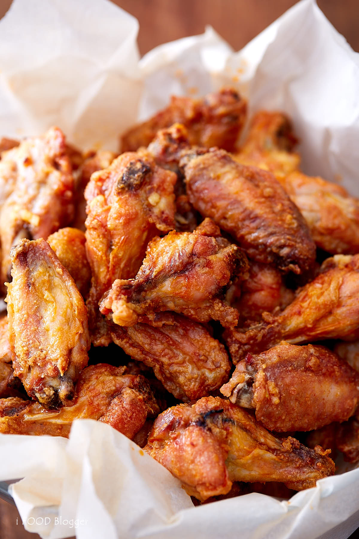 Extra Crispy Baked Chicken Wings - i FOOD Blogger