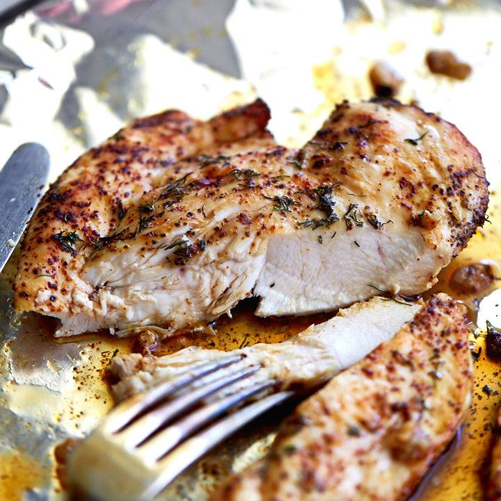 how long to broil boneless chicken breast