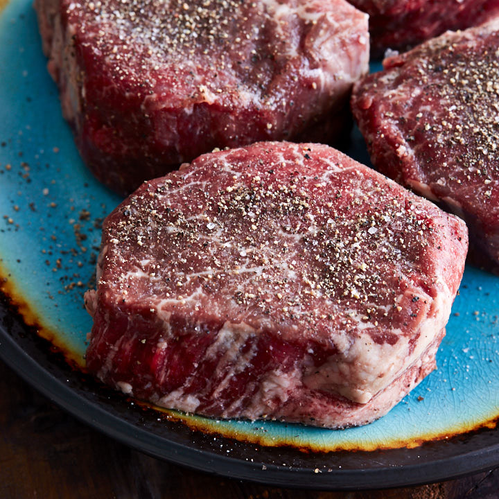 Filet Mignon with Herb and Garlic Butter