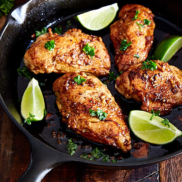 Honey Lime Sriracha Pan-Fried Chicken Breast Recipe