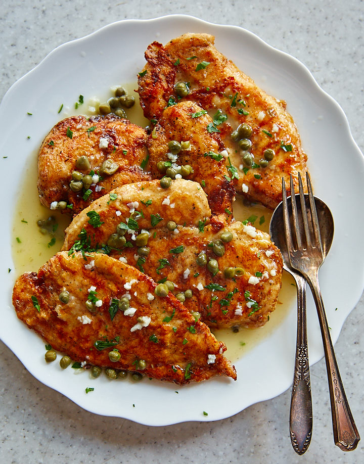 Chicken Francese With Crispy Crust I FOOD Blogger