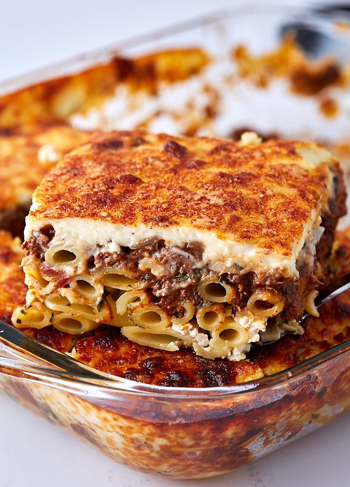 Homemade Pastitsio (Pasticcio) - i FOOD Blogger