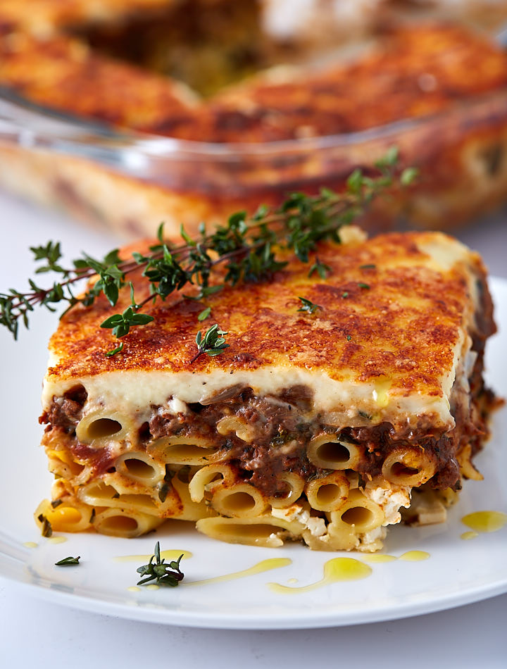 Homemade Pastitsio (Pasticcio) - i FOOD Blogger