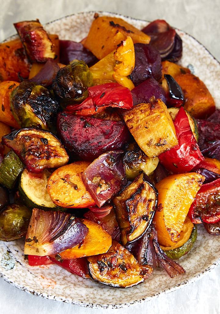 Scrumptious Roasted Vegetables - i FOOD Blogger