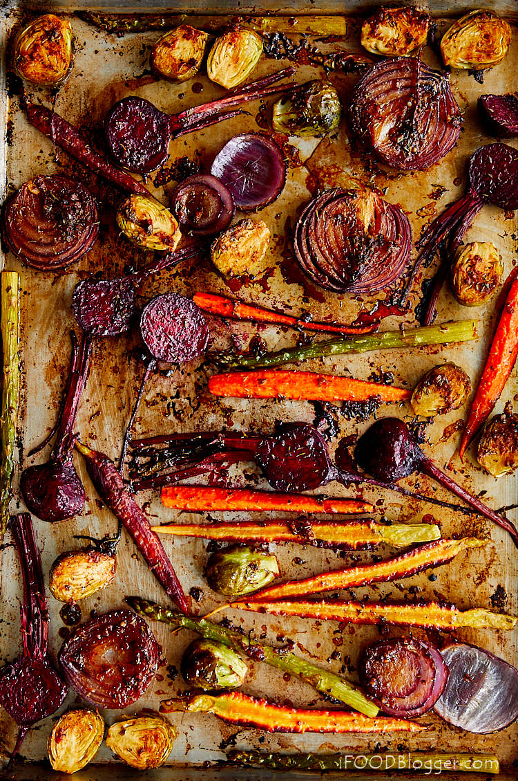Scrumptious Roasted Vegetables - i FOOD Blogger