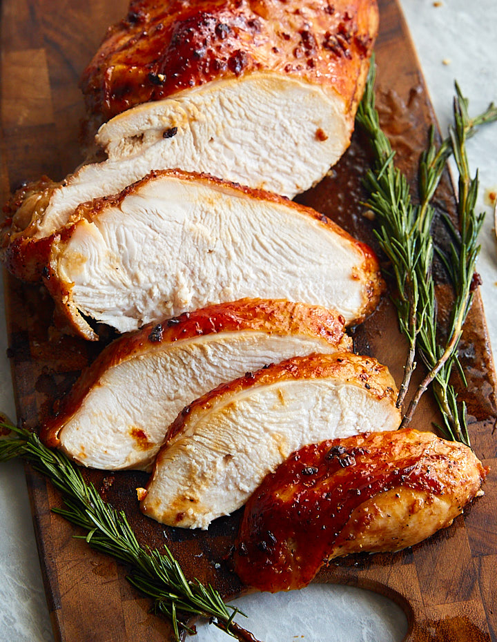 Roasted Marinated Turkey Breast - i FOOD Blogger