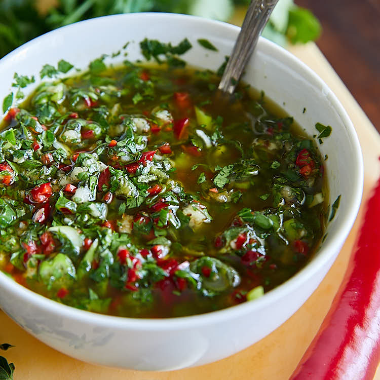 Cilantro Chimichurri | ifoodblogger.com