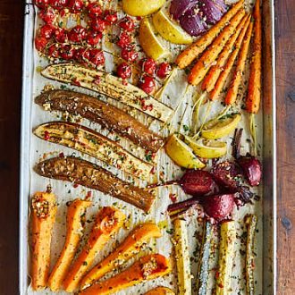 Picky Roasted Vegetables | ifoodblogger.com