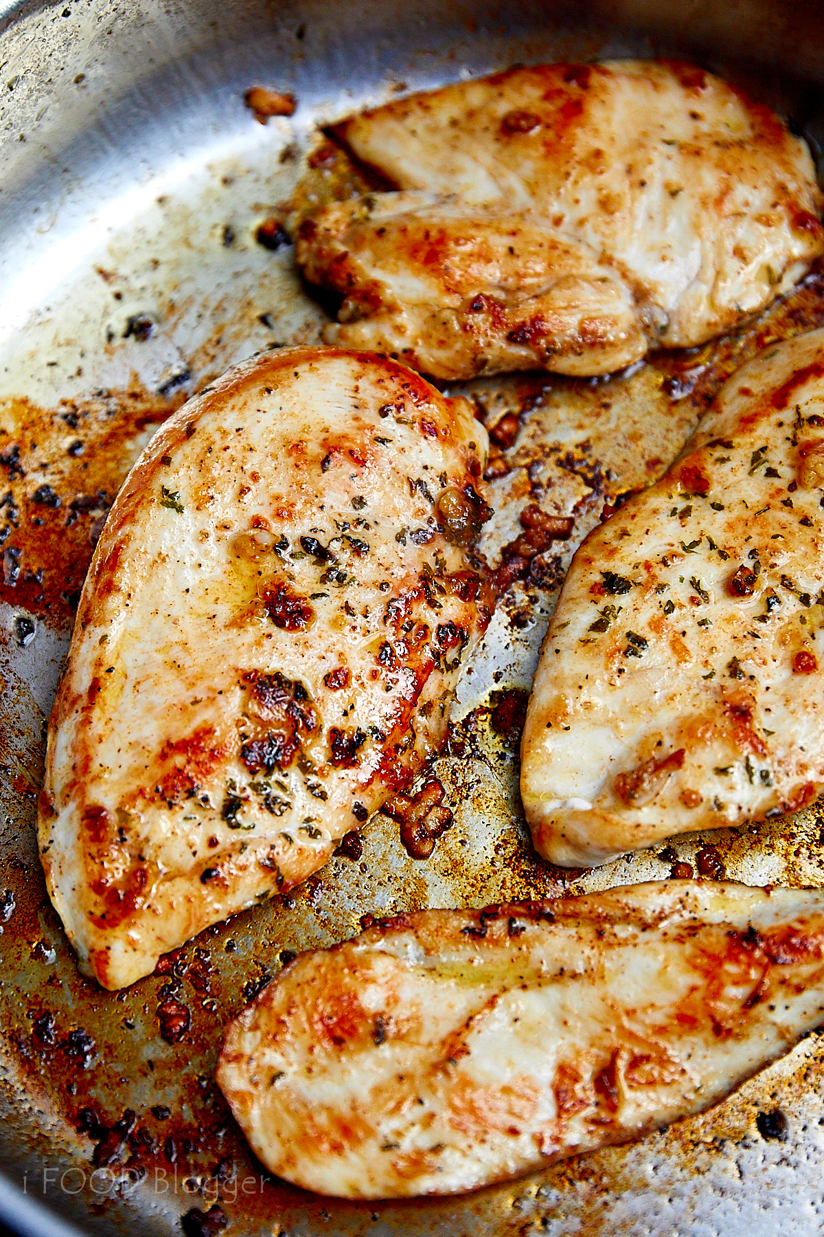 10-Minute Pan-Fried Chicken Breast - i FOOD Blogger