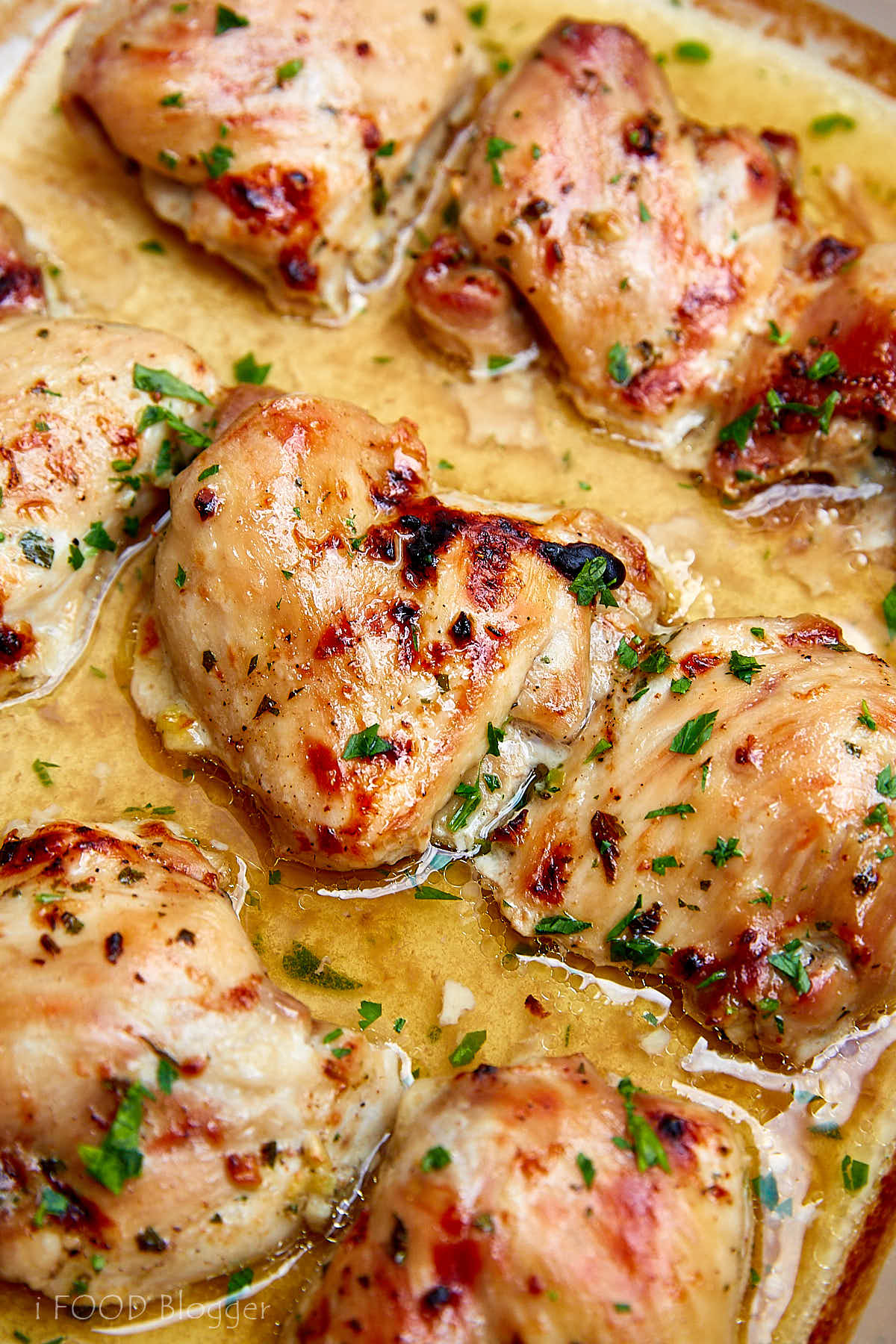 Baked Maple Chicken Thighs Boneless And Skinless I FOOD Blogger