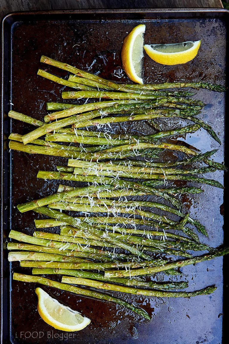 Broiled Asparagus - i FOOD Blogger