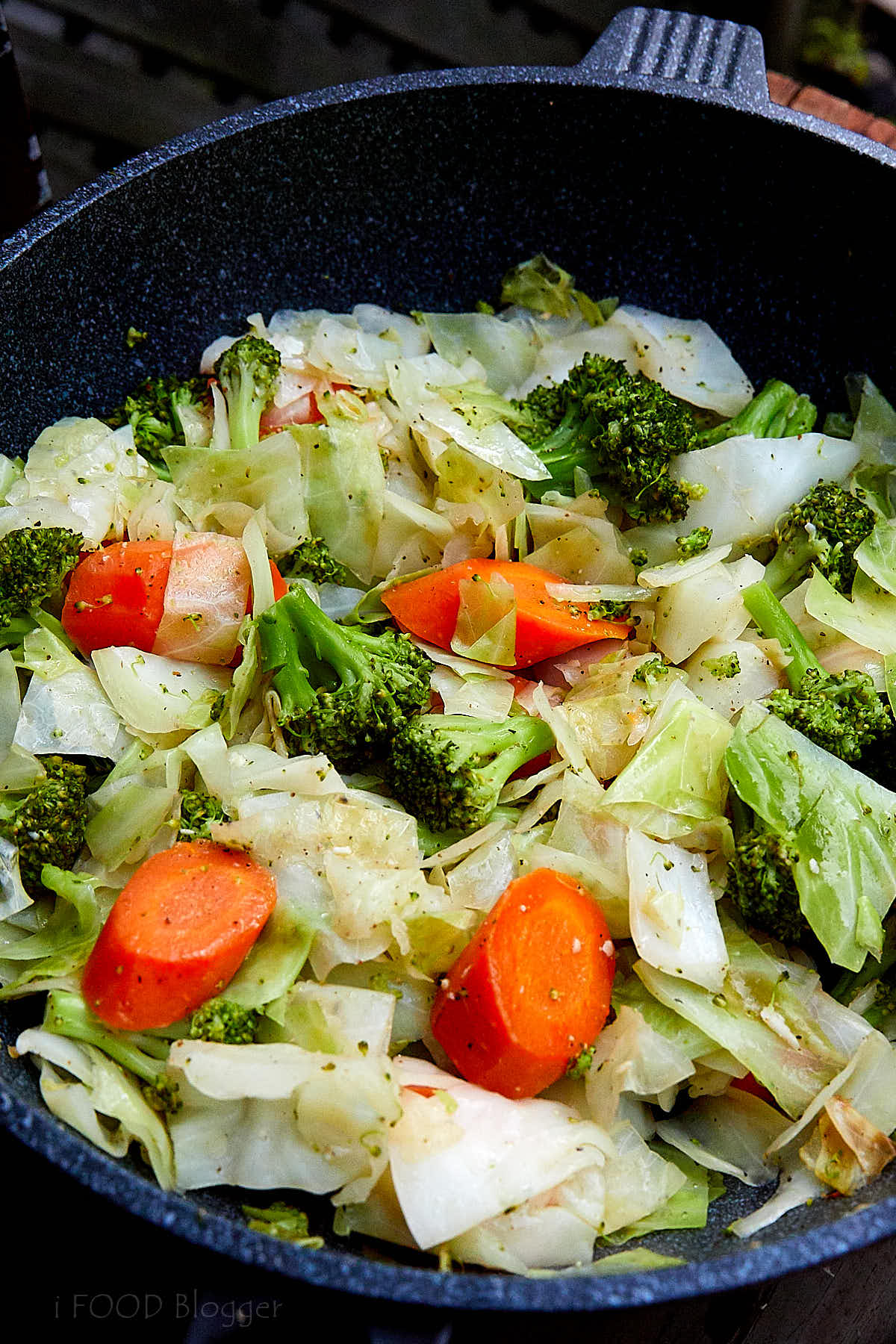 Stir-fried Mixed Greens 