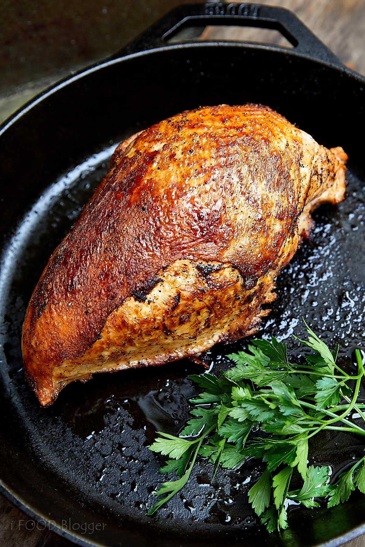 crispy oven-roasted turkey breast