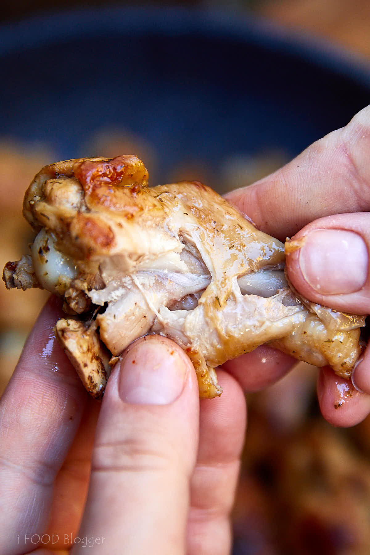 Learn how to fry chicken wings to make them super tender and flavorful. Try this recipe, you will love it. Chicken wings are first pan seared then cooked covered over low heat. All done in 30 minutes. | ifoodblogger.com