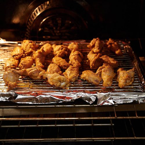 Broiled Chicken Wings i FOOD Blogger