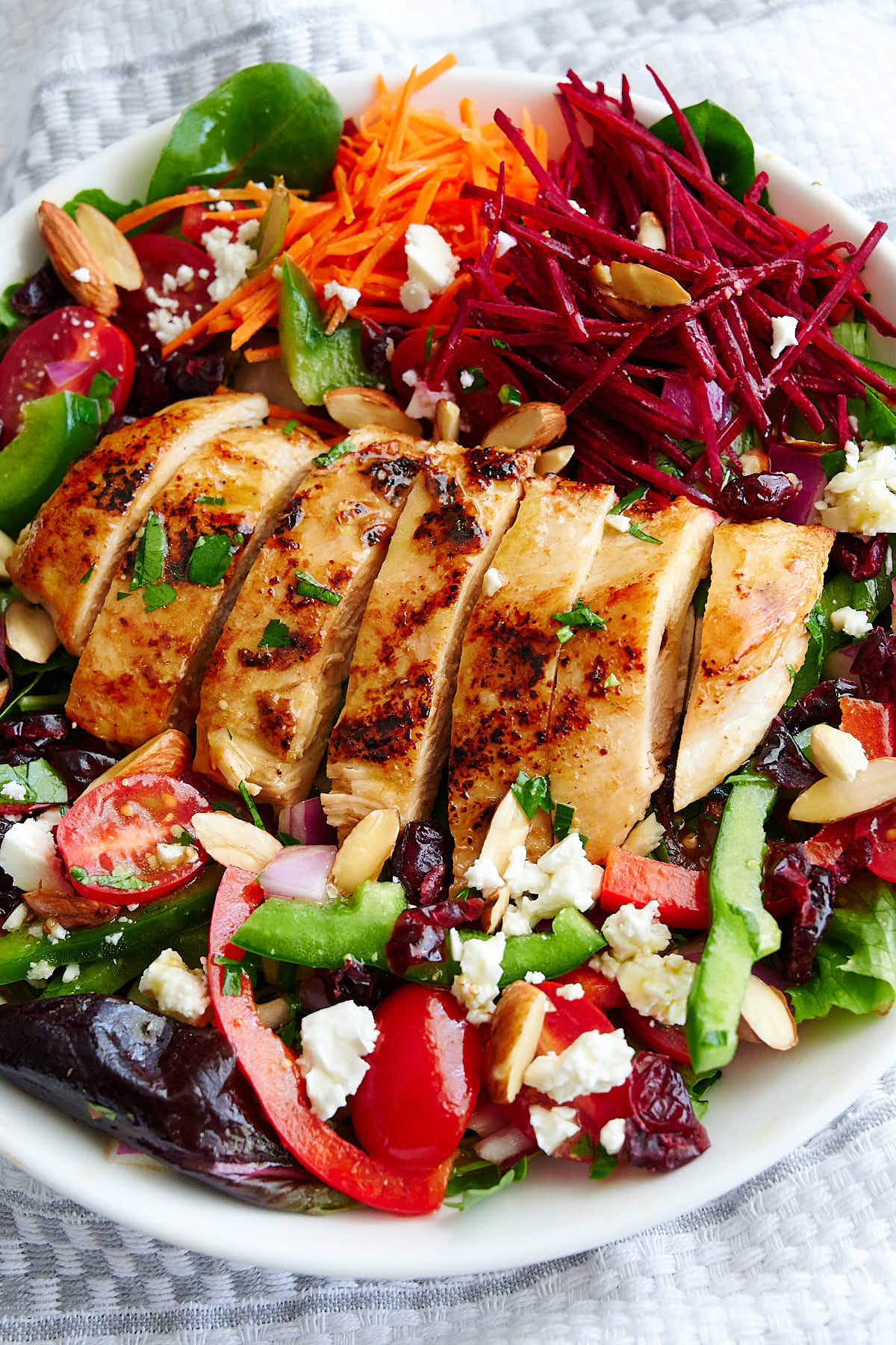 Grilled Chicken Salad With Citrus Vinaigrette I FOOD Blogger