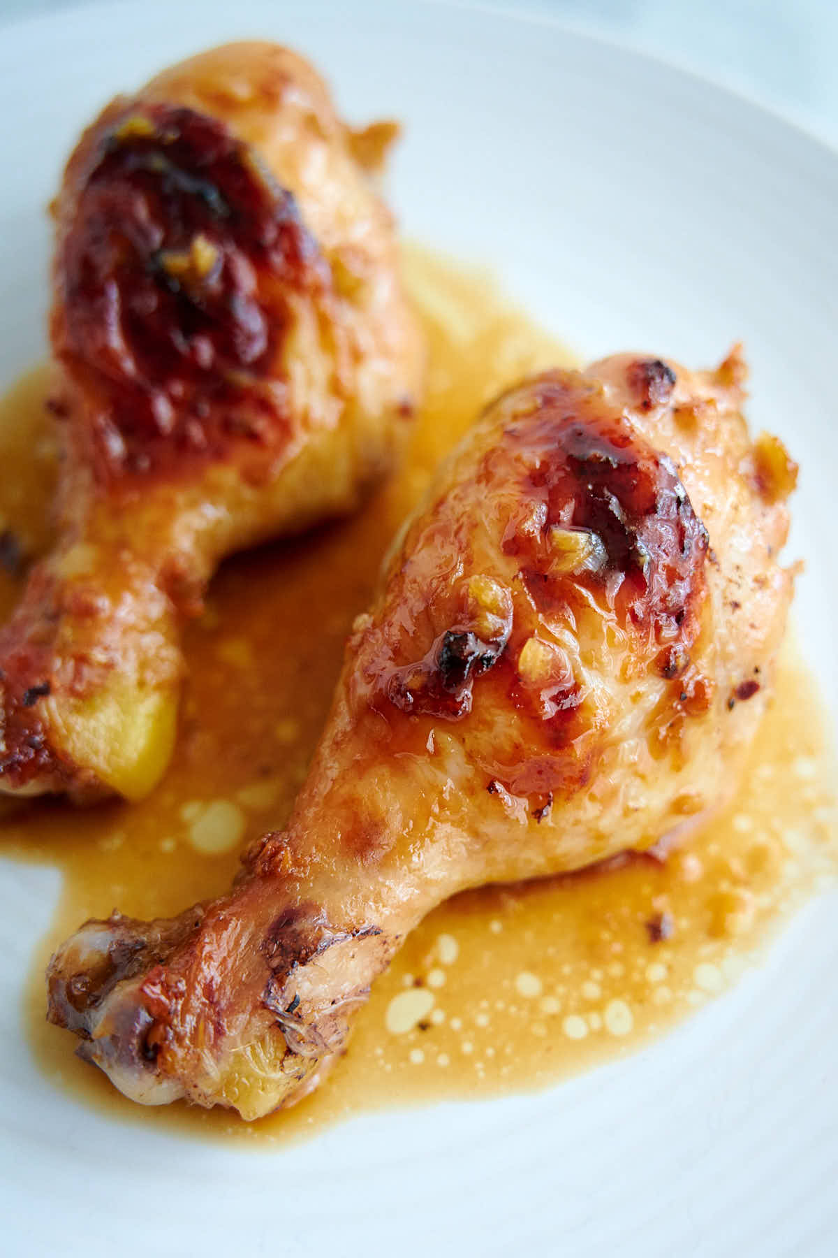 Honey Garlic Baked Chicken Drumsticks - i FOOD Blogger